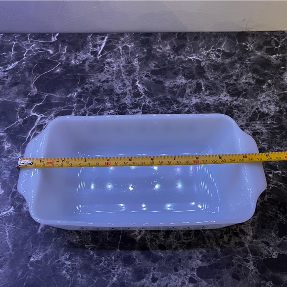 Fire King Candle Glow Loaf Pan - Picture 7 of 8